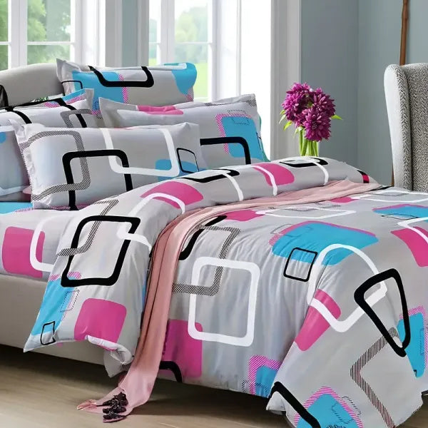 US Local 2 pcs Duvet Cover Set Twin Duvet Coverx1 Pillowcasex1 Extremely Diverse Styles