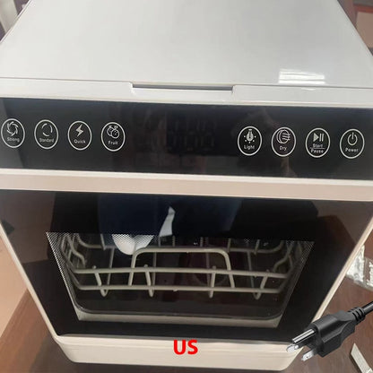 Dishwasher Automatic Intelligent Washing Disinfection Drying With Water Tank Outlet