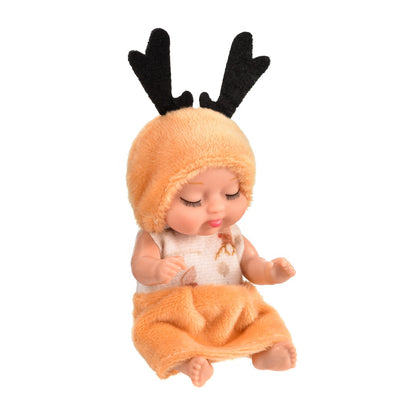 US Local 6PCS Mini Reborn Baby Dolls