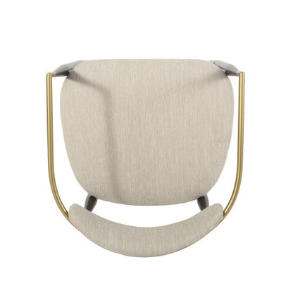 US Local Barstools Set Of 2, Counter Height Upholstered Bar Stools With Back For Kitchen Island, Beige Faux PU Leather Seating Black Iron Legs 260LBS Weight Capacity