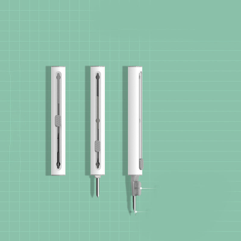 3 In 1 Headset Cleaning Pen Simple And Portable Multi-function Headphone Cleaning Pen