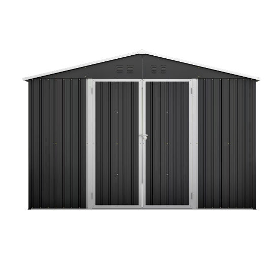 US Local Steel Garden Shed With Double Lockable Door