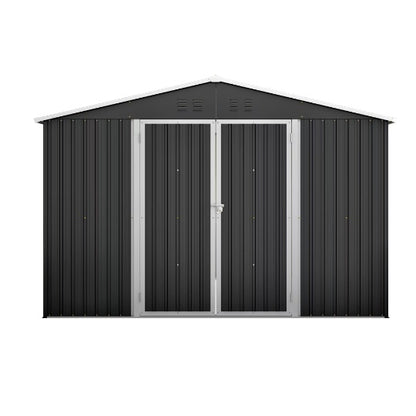 US Local Steel Garden Shed With Double Lockable Door