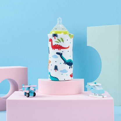 US Local USB Milk Water Warmer Travel Stroller Insulated Bag Portable Baby Nursing Bottle Heater Cover Baby Food Warmer Bottle Warmer