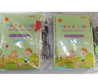 Hot Selling Preschool Hard Pen And Groove Copybook Practice Copybook For Children In English