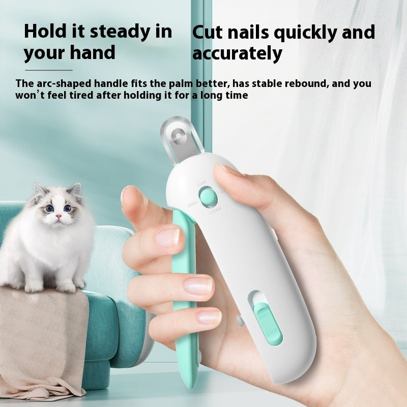 US Local Cat Nail Scissors With Gravity Push Scissors