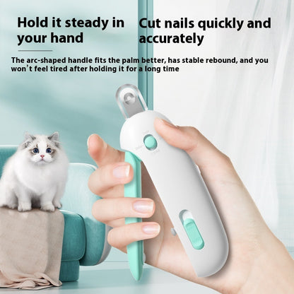 US Local Cat Nail Scissors With Gravity Push Scissors