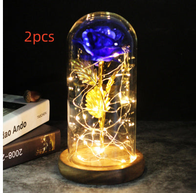 Little Prince Rose Glass Cover