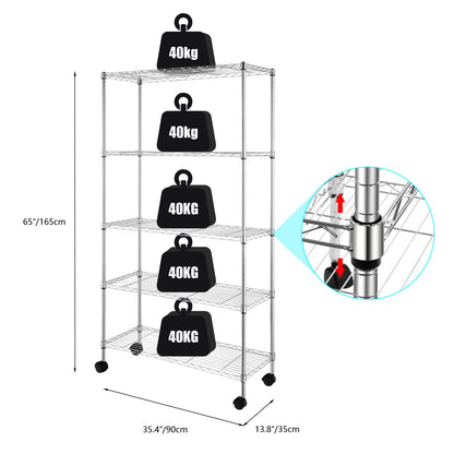 US Local Five Layer - Metal Storage Rack