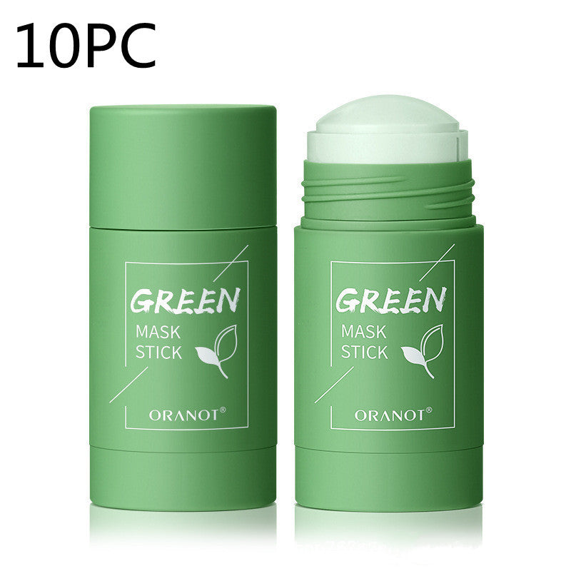 US Local Green Tea Solid Mud Mask Moisturizing Deep