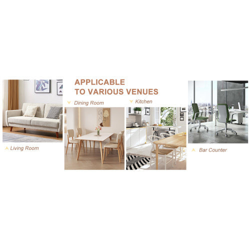 US Local Circular Transparent Glass Dining Table