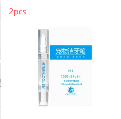 US Local Pet Toothbrush Pen Teeth Cleaning Tools Breath Pet