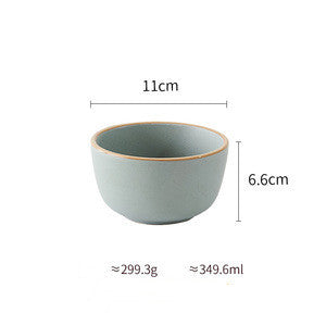 US Local Pure Color Matte Ceramic Plate