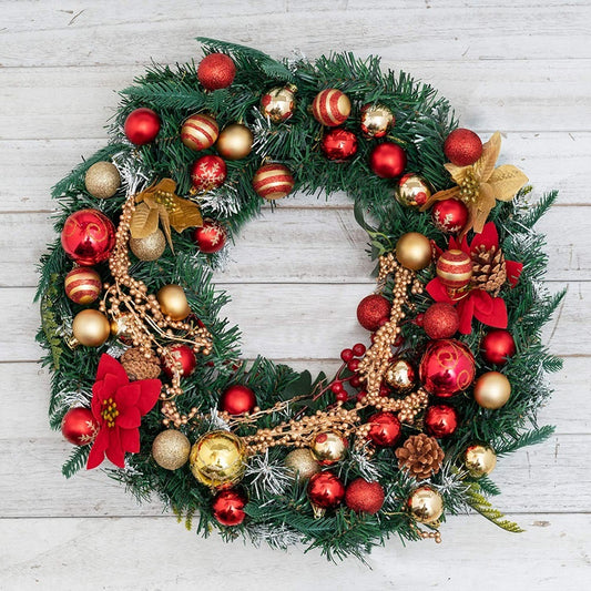 Christmas Ball Decorative Gift Box Electroplating Ball Christmas Tree Pendant 4cm 50 Pieces