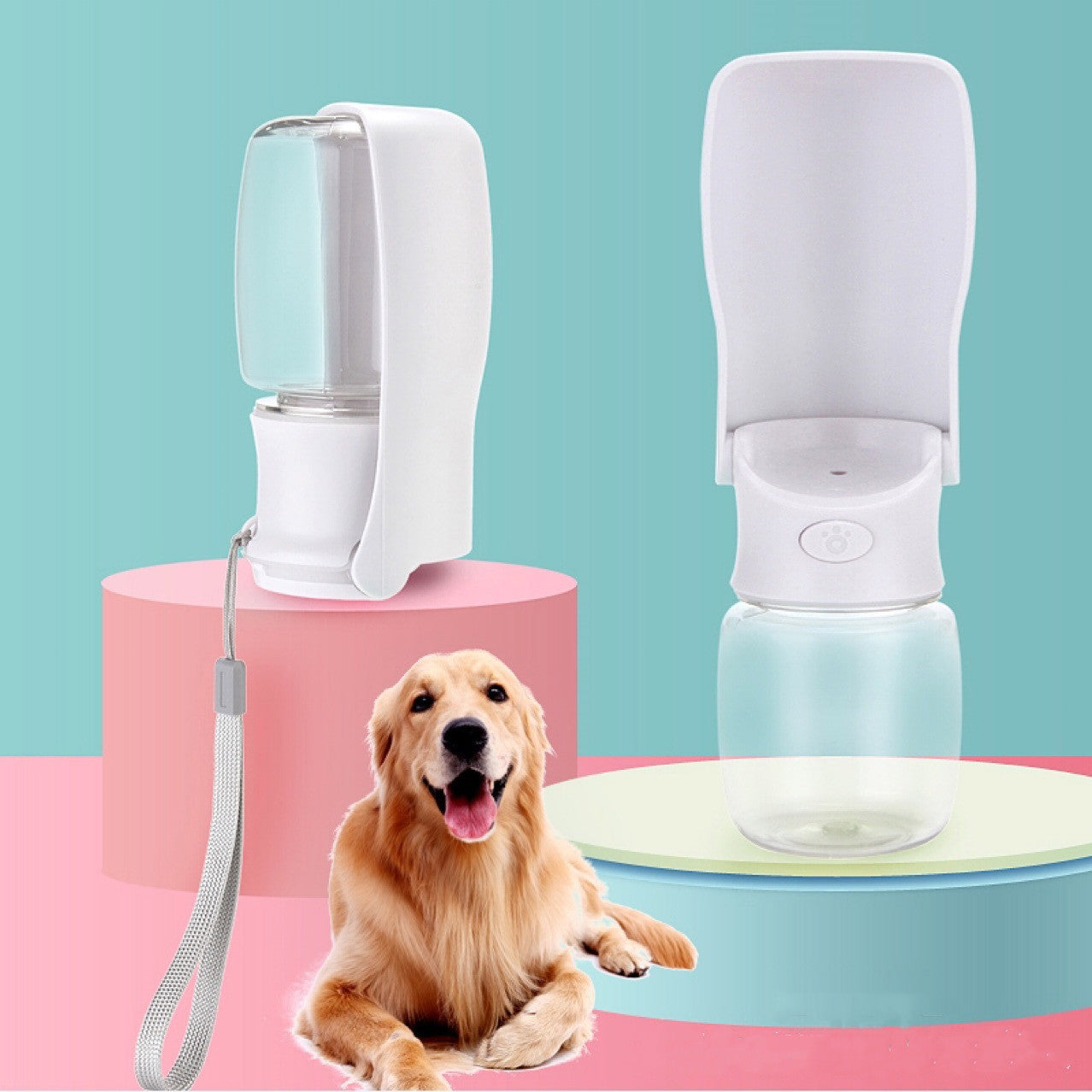 USA Local Dog Portable Water Bottle Foldable Pet Water Dispenser Pet Products