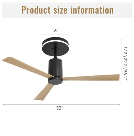 US Local Plastic Ceiling Fans