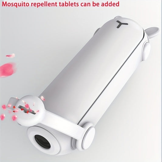 US Local Random Color Portable Folding Handheld Fan USB Multifunctional Charging Treasure Flashlight 3-in-1 Mini Fan