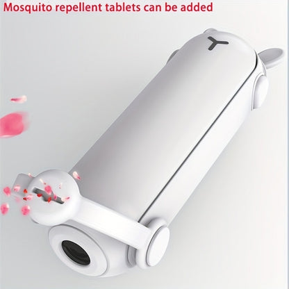 US Local Random Color Portable Folding Handheld Fan USB Multifunctional Charging Treasure Flashlight 3-in-1 Mini Fan