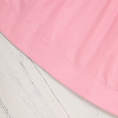 US Local Toddler Baby Girl Spring Tulip Smocked Short Sleeve Dress With Lovely Tulip Embroidery Princess Dresses