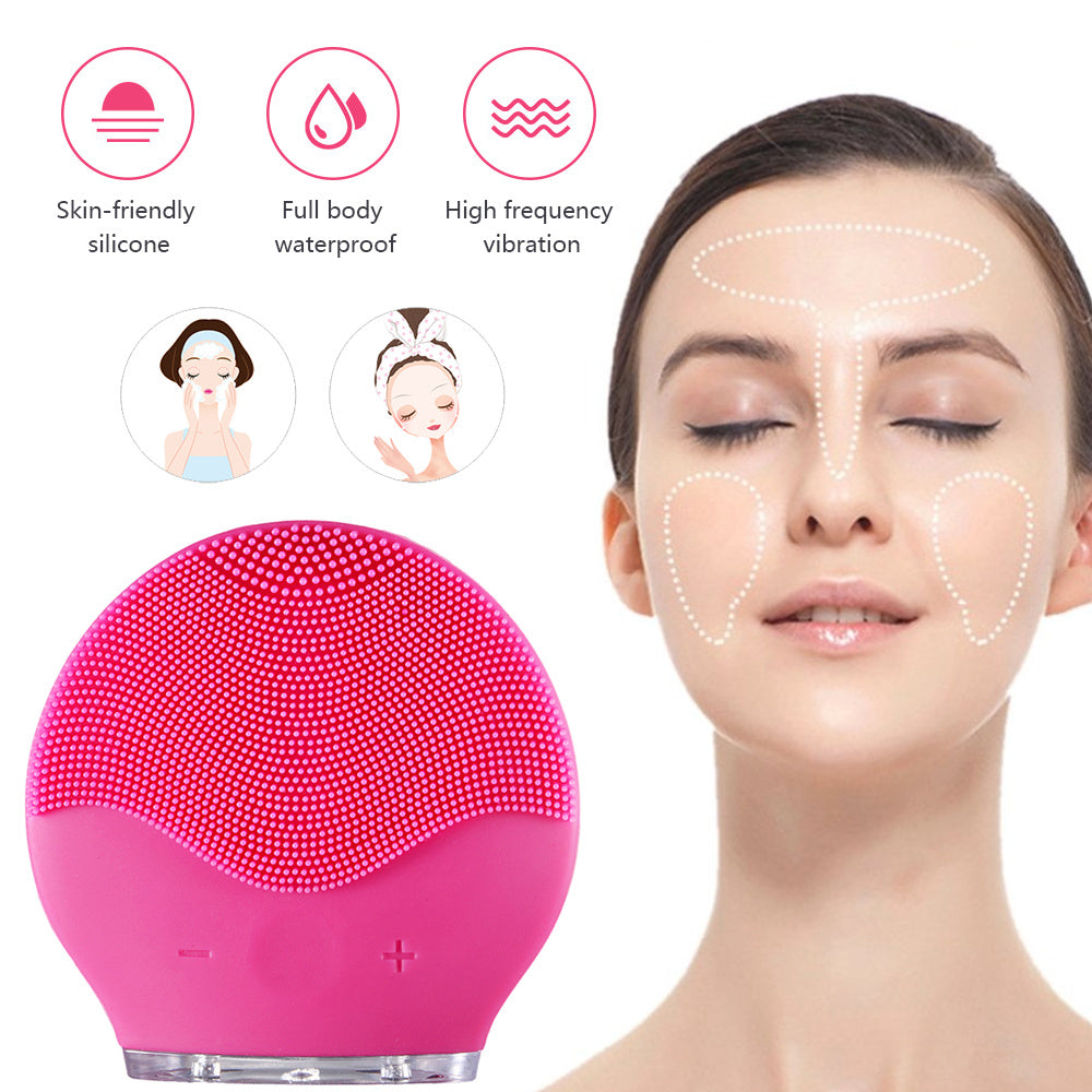 US Local Electric waterproof silicone cleansing instrument