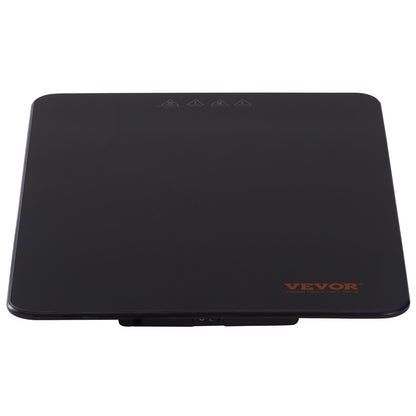 US Local VEVOR Electric Warming Tray, Portable Tempered Glass Heating Tray, Perfect For Dinner, Catering, House, Parties, Events, Entertaining And Holiday, Black