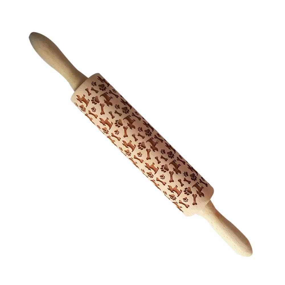 USA Local Rolling Pin Christmas Embossing