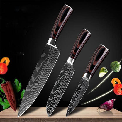 US Local Carpenter's Special Set 6-piece Set 8-piece Set Knife Chef Knife Kitchen Knife Cooking
