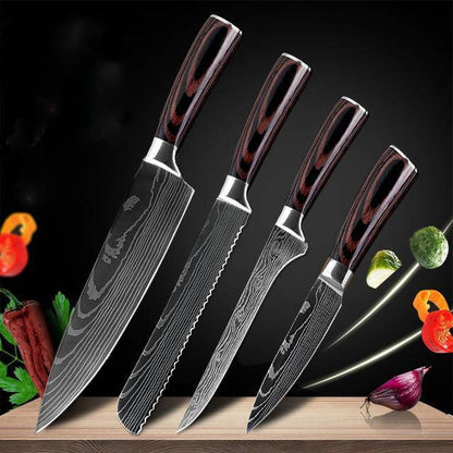 US Local Carpenter's Special Set 6-piece Set 8-piece Set Knife Chef Knife Kitchen Knife Cooking