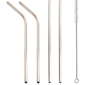 US Local Colourful Reusable Stainless Steel Straws