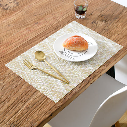 Placemat Heat Pad Nordic Style Western Placemat Anti-scalding