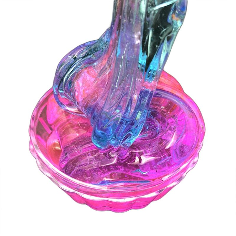 US Local Color Matching Gradient Multicolor Crystal Mud Slime
