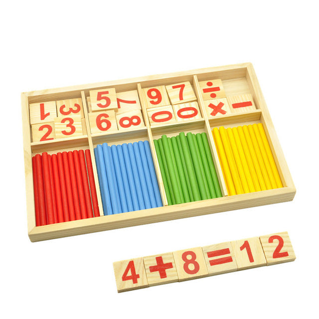US Local Wooden Montessori early education math toys