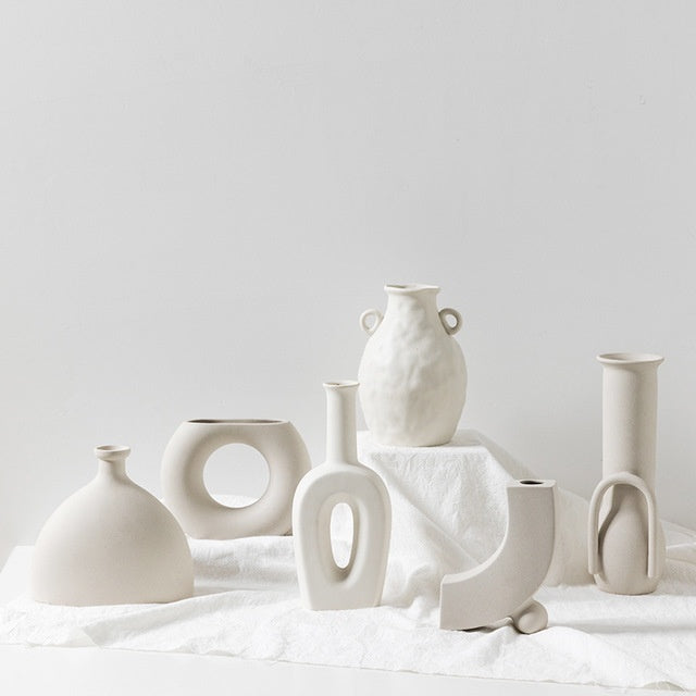 US Local Nordic decoration ceramic vase