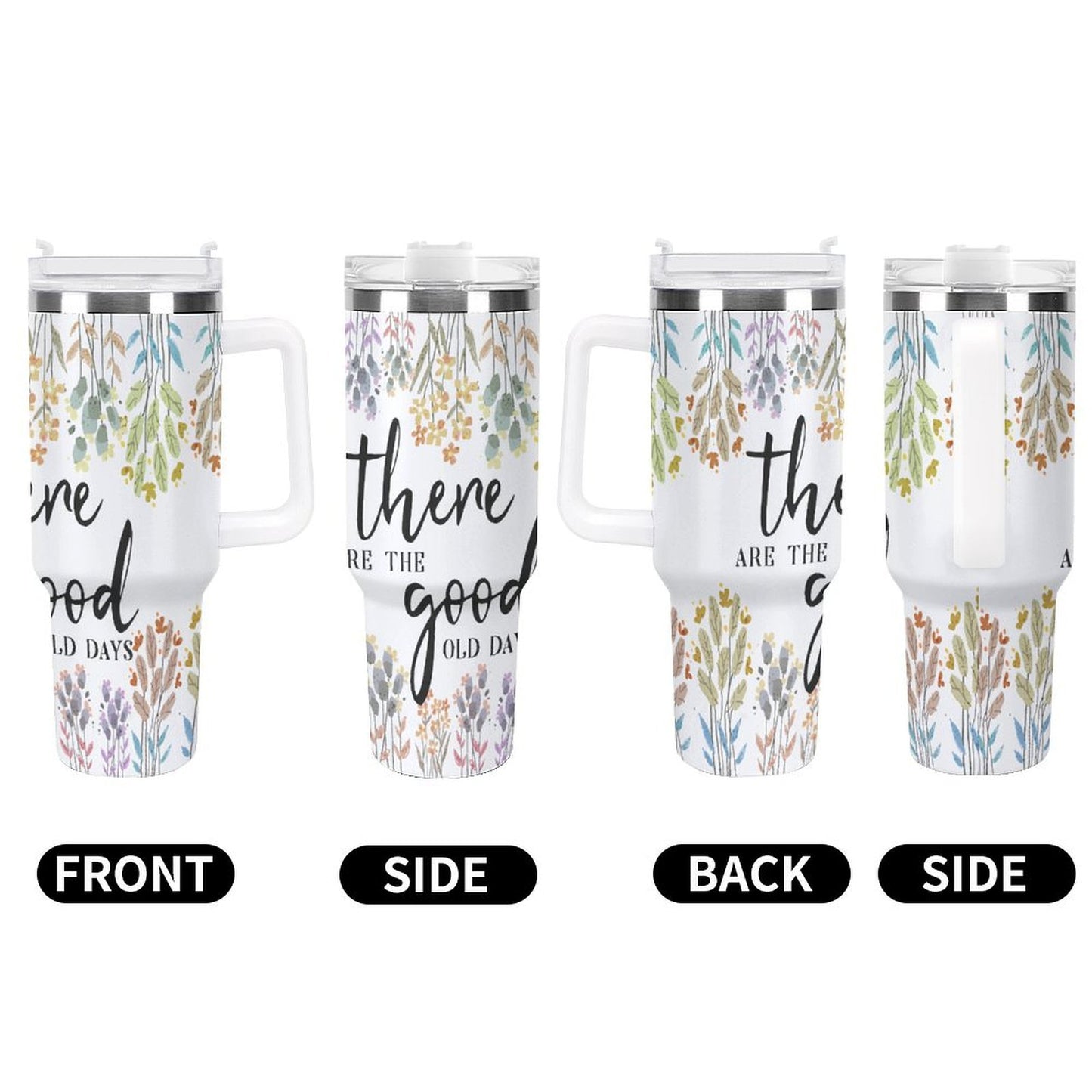 PHDT00097 POD US Local Tumbler 40 oz Large Capacity Car Cup Good Old Days