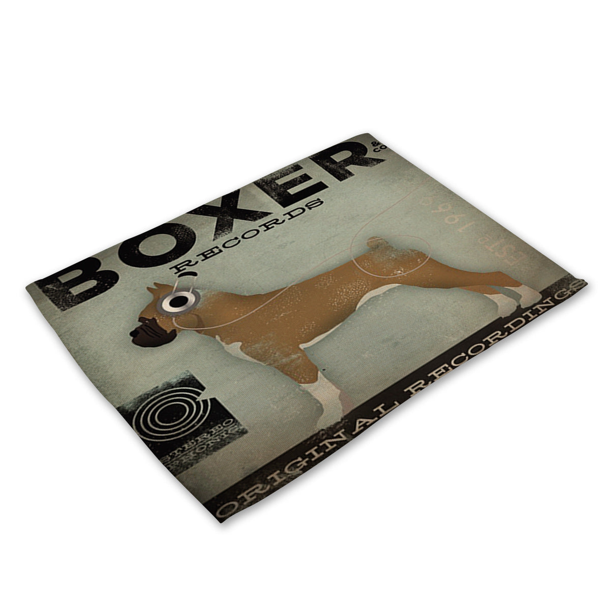 Nordic cartoon animal series placemat