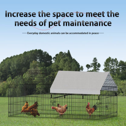 US Local Pointed Wire Chicken Coop For Poultry Breeding