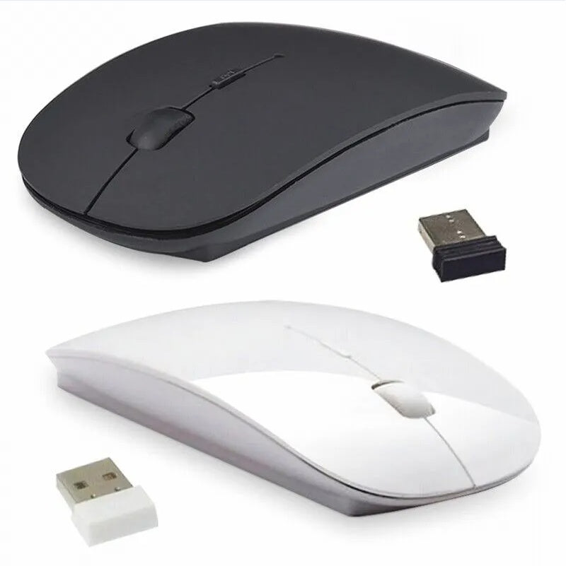 US Local 2.4GHz USB Wireless Optical Mouse Mice For Macbook Pro Air PC