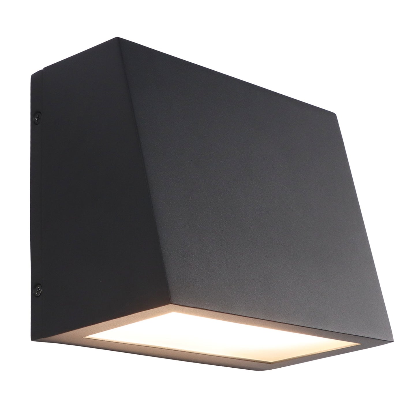 US Local Waterproof LED Outdoor Wall Light, Wall Lantern 15W 3000K, Matte Black Wall Mounted Lamp, Exterior Wall Sconce Light For Porches, Front Door, Entryways, Patio, Hallways