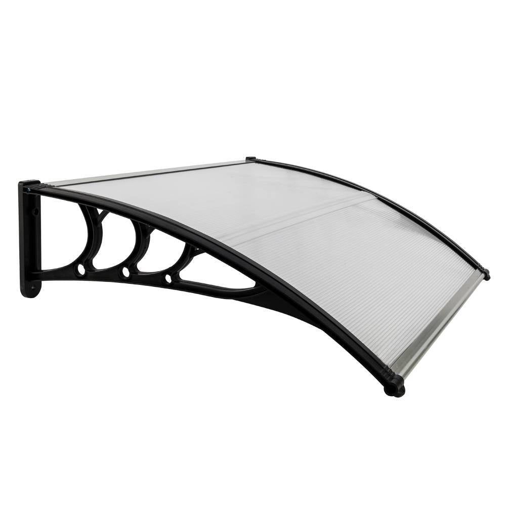 US Local Household Application Door Window Rain Cover Eaves Black Bracket