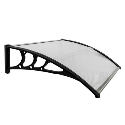 US Local Household Application Door Window Rain Cover Eaves Black Bracket