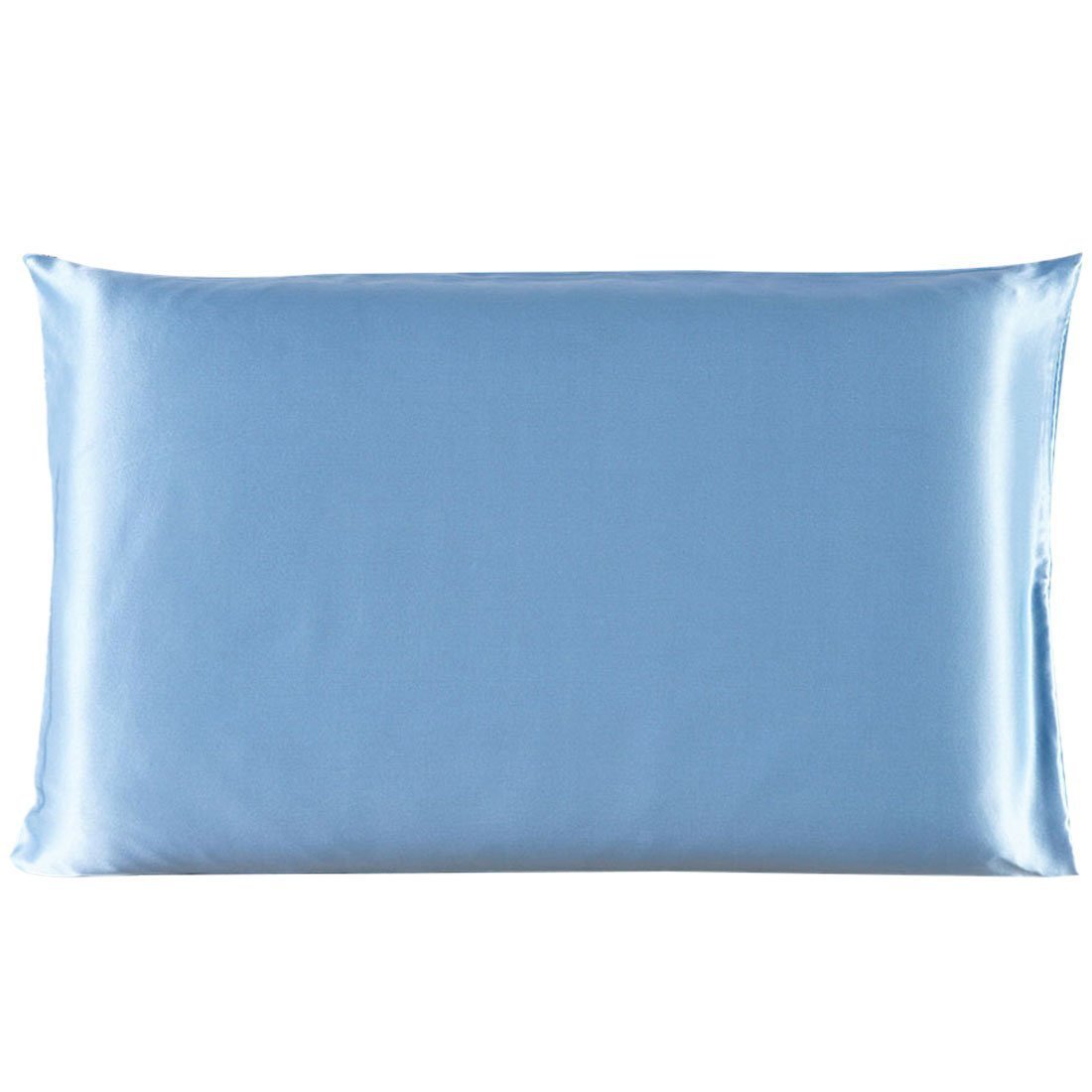 USA Local Pillowcase Satin Solid Color Simulation Silk Single Pillowcase Ice Silk Pillowcase