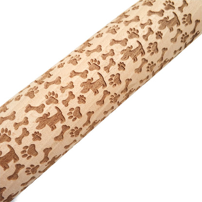 US Local Rolling Pin Christmas Embossing