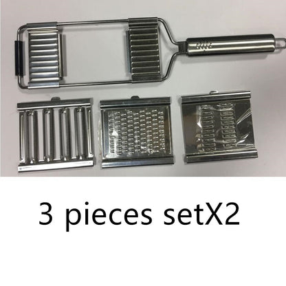 US Local Stainless Steel Grater, Vegetable And Fruit Slicer, Peeler