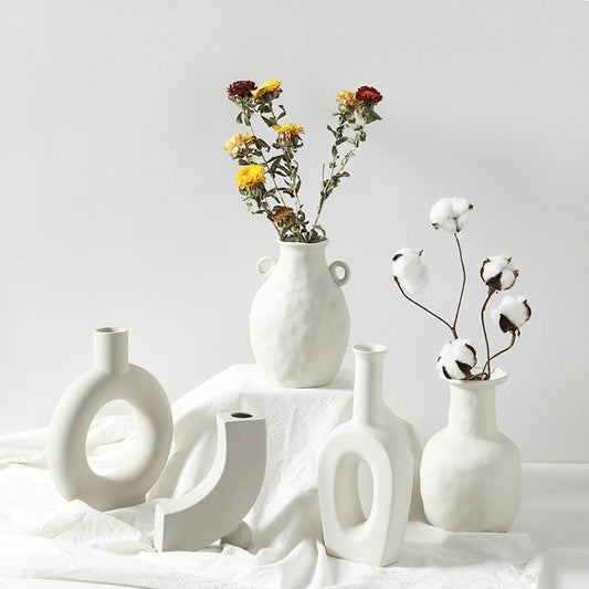 US Local Nordic decoration ceramic vase