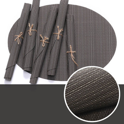 Teslin bamboo pattern western placemat