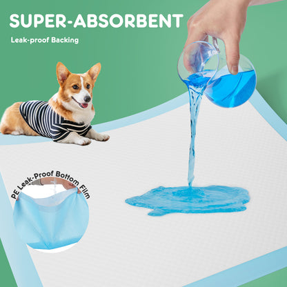 US Local Puppy Pads, Leak-proof Quick-drying Disposable Dog Pads, Absorbent Dog Pee Pads