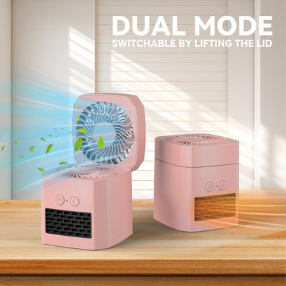US Local Dual-function Cooling And Heating Fan For Home Comfort, Suitable For Room Cooling And Heating