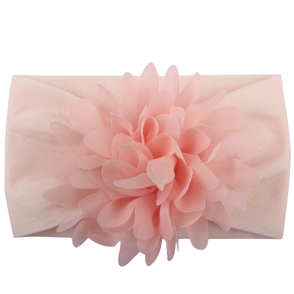 US Local Creative Chiffon Flower Headband Baby Hair Accessories Cute Princess Headband