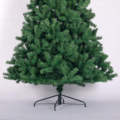 US Local 6-foot Artificial Christmas Tree, PVC Fir Tree, Foldable Metal Bracket