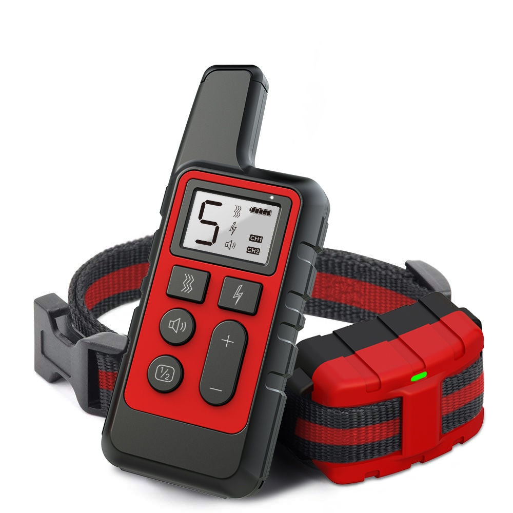 US Local Dog Training Collar Red